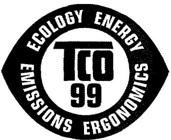 HITACHI CM772ET - TCO'99 STATEMENT - 1