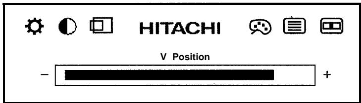 HITACHI CML151XW - Reglage du contraste - 7