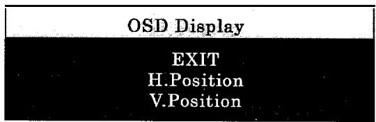 HITACHI CML151XW - FGglage de position OSD - 1
