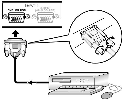 HITACHI CMP5000WXU - Pour le raccordement à INPUT1 - 1