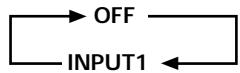 HITACHI CMP5000WXU - Appuyez sur la touche SET pourCHOISIR INPUT1. - 1