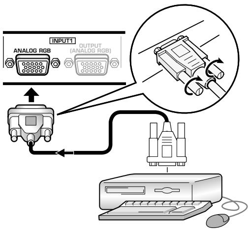 HITACHI CMP5000WXU - Pour le raccordement à INPUT1 - 1