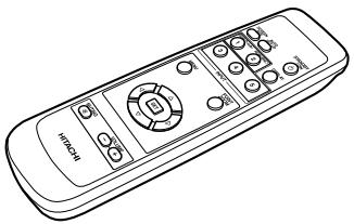 HITACHI CMP5000WXU - Vérification des accessoires fournis - 2