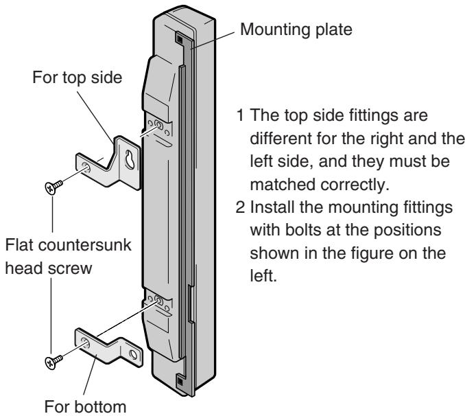 HITACHI CMP5000WXU - Install the mounting fittings on this unit - 1