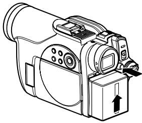 HITACHI DZ-BX31E - RETRAIT DE LA BATTERIE - 1