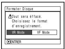 HITACHI DZ-BX31E - Quand un enregistrement est effectué sur ce caméscope DVD: - 1