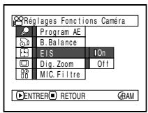 HITACHI DZ-BX31E - UTILISATION DU STABILISATEUR D'IMAGE ÉLECTRONIQUE (EIS) - 1