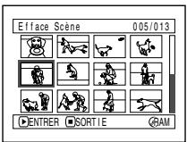 HITACHI DZ-BX31E - EFFACER DES SCÉNES (ÉDITER - EFFACER) - 5