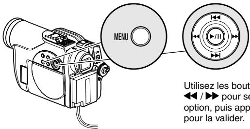 HITACHI DZ-BX31E - RéGLAGE DE LA DATE ET DE L'HEURE - 1