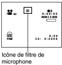 HITACHI DZ-BX31E - ATTENUATION DU BRUIT DU VENT PENDANT L'ENREGISTREMENT (MIC. Filtre) - 2