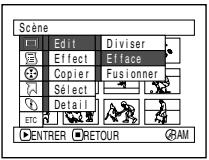 HITACHI DZ-BX31E(UK) - EFFACER DES SCÉNES (ÉDITER - EFFACER) - 2