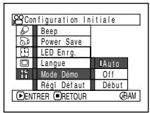 HITACHI DZ-BX31E(UK) - Changement du réglage de la démonstration - 1