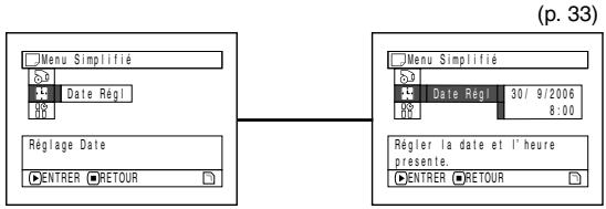 HITACHI DZ-BX31E(UK) - Réglage Date - 1