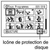 HITACHI DZ-BX31E(UK) - PROTECTION D'UN DISQUE CONTRE L'ÉCRITURE (PROTECTION DE DISQUE) - 3