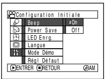 HITACHI DZ-BX31E(UK) - ACTIVATION OU DÉSACTIVATION DU SIGNAL SONORE (BIP) - 1