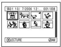 HITACHI DZ-BX31E(UK) - CHANGEMENT DE LISTE DE LECTURE (SWITCH) - 2