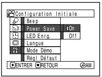 HITACHI DZ-BX31E(UK) - EXTINCTION AUTOMATIQUE DU CAMÉSCOPE DVD (ÉCONOMIE D'ENERGIE) - 1