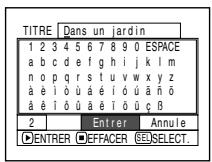 HITACHI DZ-BX31E(UK) - CHANGEMENT DU TITRE D'UN PROGRAMME (TITRE) - 3