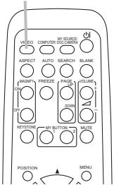 HITACHI ED-D10 - Selectionner un signal d'entrée (suite) - 3