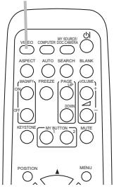HITACHI ED-D11 - Selectionner un signal d'entrée (suite) - 3
