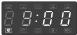 HITACHI MGE23 - Réglage de l'horloge - 3