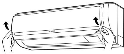 HITACHI RAS-S18H2 - Attachez les filtres. - 1