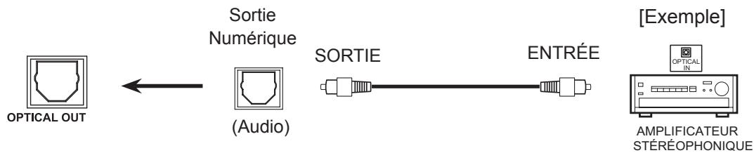 HITACHI AVC08U - Branchement d'un équipement dotés d'une entrée d'audio numérique - 1