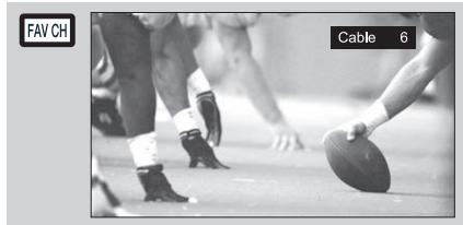 HITACHI AVC08U - SELECTION DES CANAUX/CANAUX FAVORIS(FAV CH) - 3