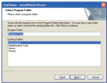 HITACHI CP-X2011N - Installation de "Viewer" (suite) - 3