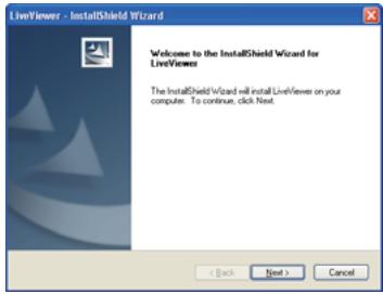 HITACHI CP-X2011N - Installation de "LiveViewer" - 2