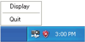 HITACHI CP-X2011N - Menu contextuel - 1