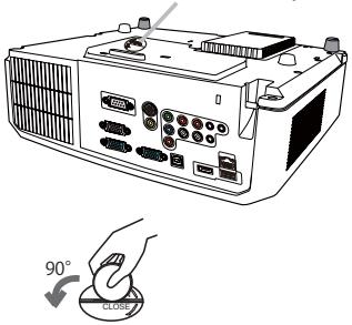 HITACHI CP-X3011N - Remplacement de la pile d'horloge interne - 1