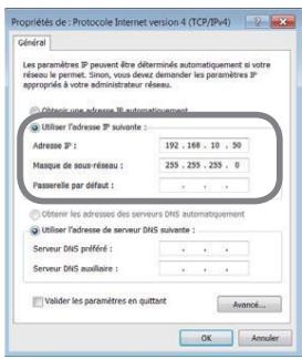 HITACHI CP-X3014WN - Réglage de connexion réseau manuel - LAN sans fil - (suite) - 1
