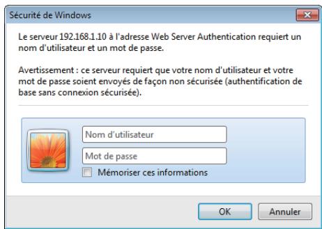 HITACHI CP-X3014WN - Ouverture de session - 1