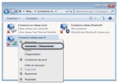HITACHI CP-X3014WN - Réglage de connexion réseau manuel - LAN sans fil - (suite) - 1