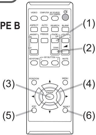 HITACHI CP-X3014WN - Utiliser la télécommande en tant que souris et clavier d'ordinateur - 2