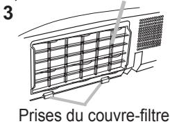 HITACHI CP-X3020 - Numéro type: UX36761 (Ensemble du filtré) - 2
