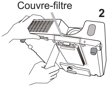 HITACHI CP-X4014WN - Numéro type : MU06481 (Ensemble du filtré) - 1