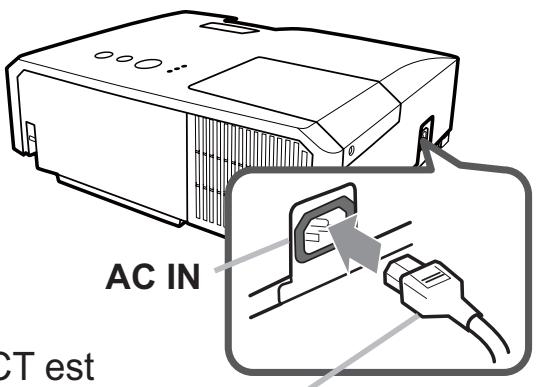 HITACHI CP-X4014WN - Connexion électrique - 1