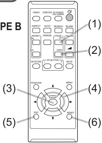 HITACHI CP-X4014WN - Utiliser la télécommande en tant que souris et clavier d'ordinateur - 2