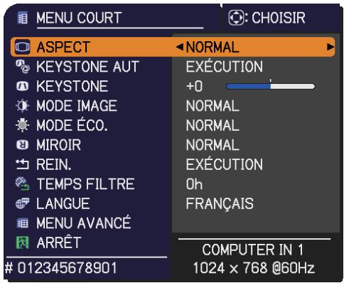 HITACHI CP-X4014WN - MENUCOUR - 1