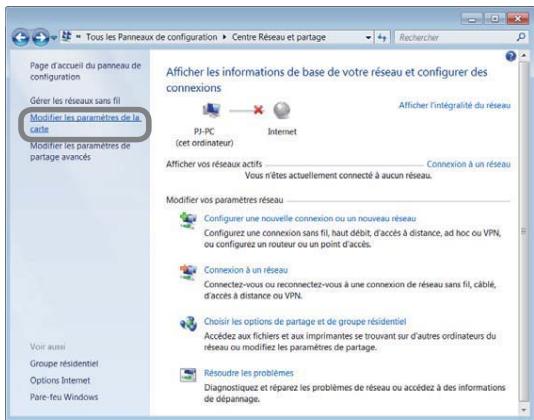 HITACHI CP-X4014WN - Configuration d'une connexion sans fil à un réseau local (LAN) - 1