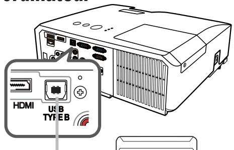 HITACHI CP-X4014WN - Utiliser la télécommande en tant que souris et clavier d'ordinateur - 1