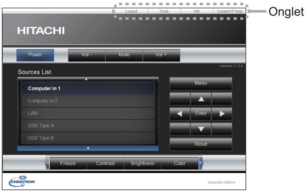 HITACHI CP-X4014WN - Crestron e-Control - 1
