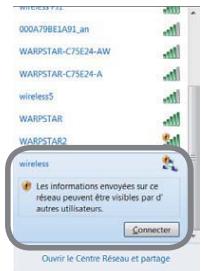 HITACHI CP-X4014WN - Réglage de connexion réseau manuel - LAN sans fil - (suite) - 2