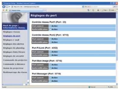 HITACHI CP-X4021N - Paramétres commande et contrôle (50) - 1