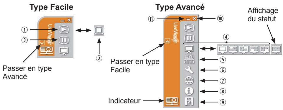HITACHI CP-X4021N - 1) Type de Menu - 1