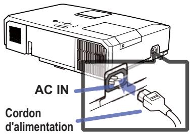 HITACHI CP-X4021N - Connector l'alimentation électrique - 1