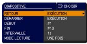 HITACHI CP-X4021N - Utilisation du menu dans l'écran,Thumbsail - 6