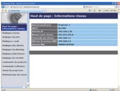 HITACHI CP-X4021N - Informations réseau - 1